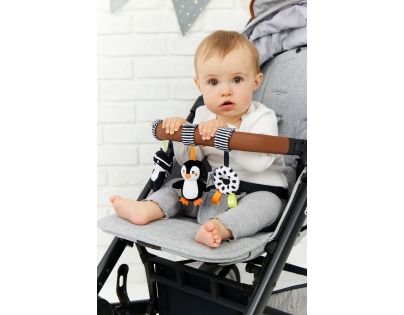 GaGaGu Závěsná plyšová hračka Mýval, Tučňák, Donut 9 cm