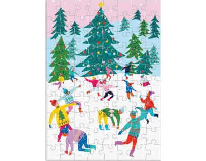 Galison Puzzle Adventní kalendář 12 v 1