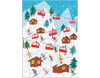 Galison Puzzle Adventní kalendář 12 v 1