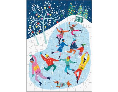 Galison Puzzle Adventní kalendář 12 v 1