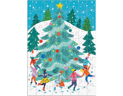 Galison Puzzle Adventní kalendář 12 v 1