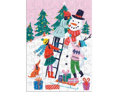 Galison Puzzle Adventní kalendář 12 v 1