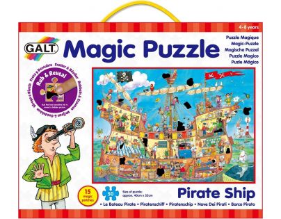 Galt Magické puzzle Pirátská loď 2