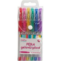 HM Studio Gelová pera 6 barev