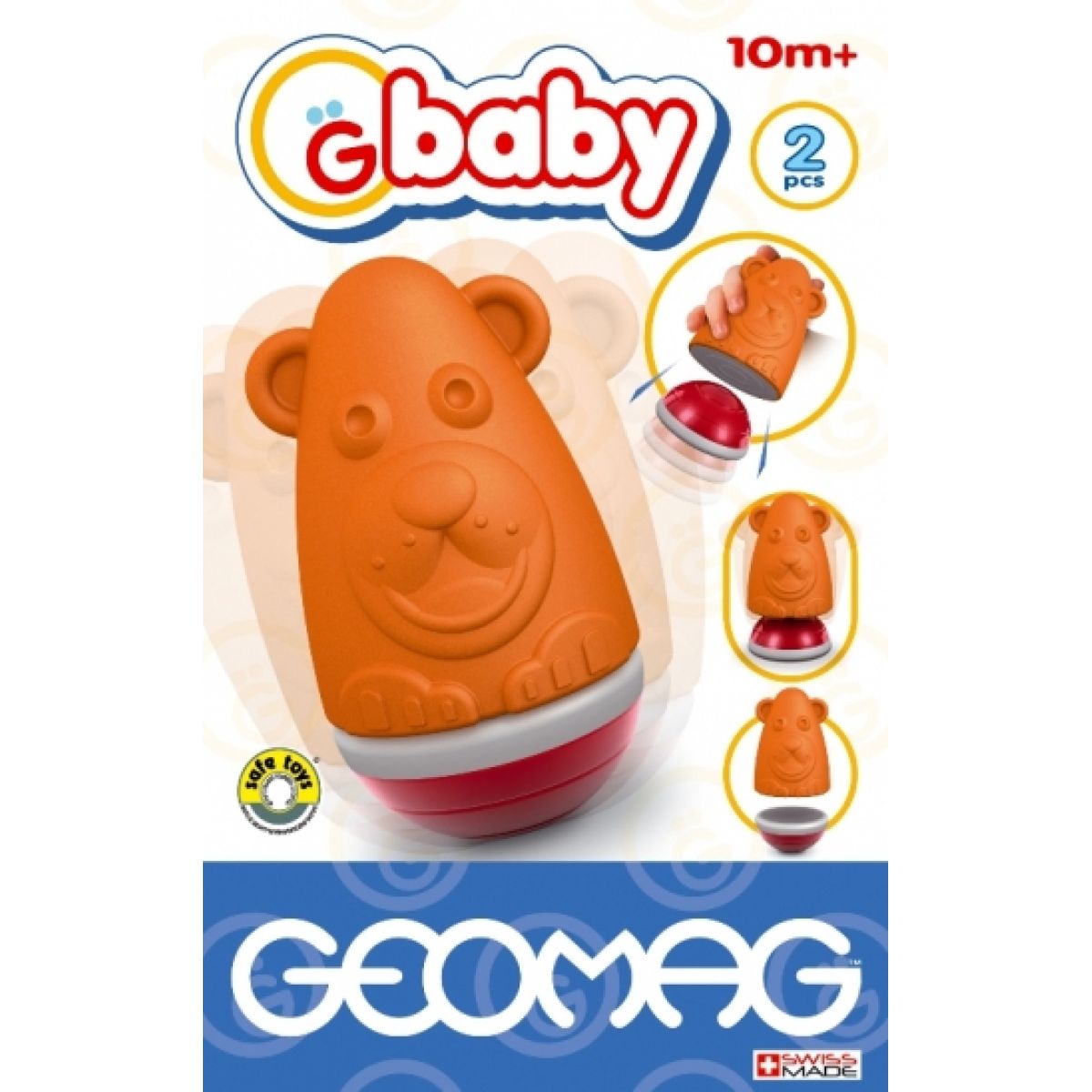 Geomag Baby Roly Poly Bear 2 díly