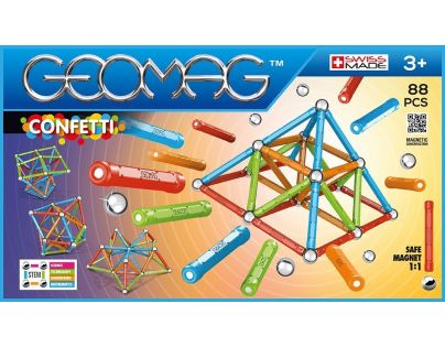 Geomag Confetti 88 dílků
