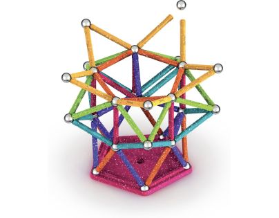 Geomag Glitter 142 dílků - Poškozený obal
