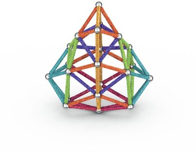 Geomag Glitter 142 dílků - Poškozený obal