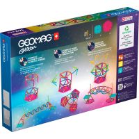 Geomag Glitter 142 dílků - Poškozený obal 5