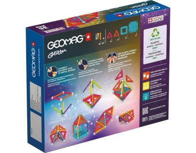 Geomag Glitter Recycled 35 dílků