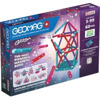 Geomag Glitter Recycled 60 dílků