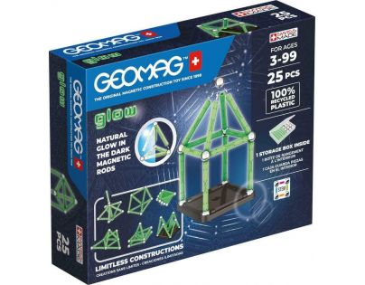 Geomag Glow Recycled 25 dílků