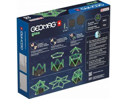 Geomag Glow Recycled 42 dílků