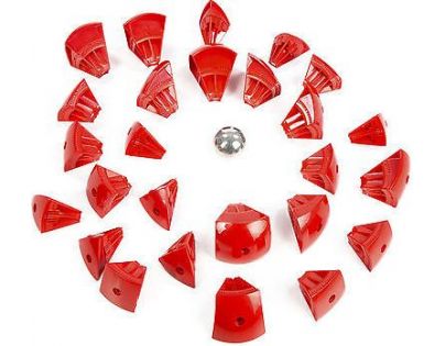 Geomag Kor Egg Red 55 dílů