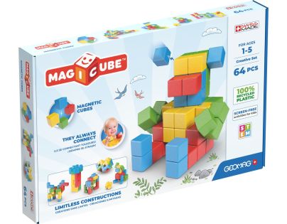 Geomag Magicube Creative 64 dílků