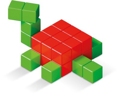 Geomag Magicube Green Line 64 - Poškozený obal