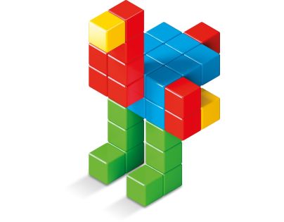 Geomag Magicube Green Line 64 - Poškozený obal