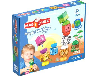 Geomag Magicube Safari 16 dílků