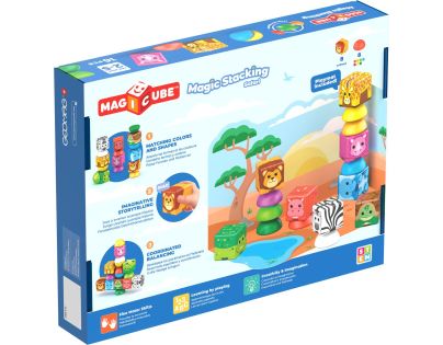 Geomag Magicube Safari 16 dílků