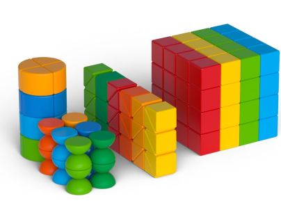 Geomag Magicube Shapes 164 dílků - Poškozený obal