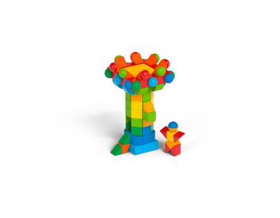 Geomag Magicube Shapes 164 dílků - Poškozený obal