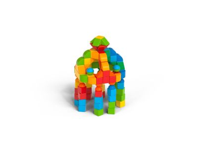 Geomag Magicube Shapes 164 dílků - Poškozený obal