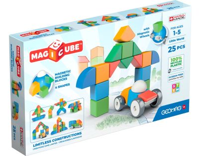 Geomag Magicube Shapes 25 dílků - Poškozený obal