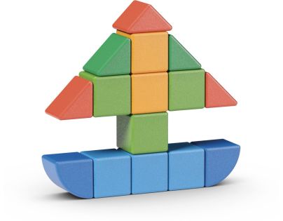 Geomag Magicube Shapes 25 dílků - Poškozený obal