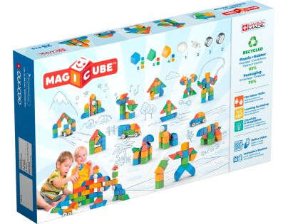 Geomag Magicube Shapes 25 dílků - Poškozený obal