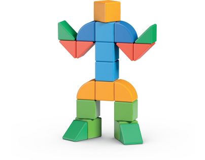 Geomag Magicube Shapes 32 dílků - Poškozený obal