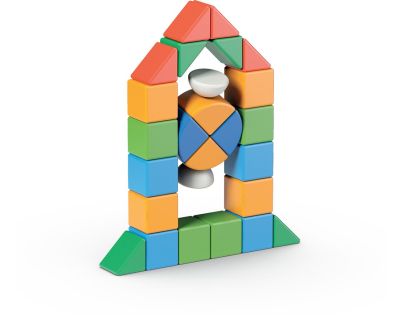 Geomag Magicube Shapes 32 dílků - Poškozený obal