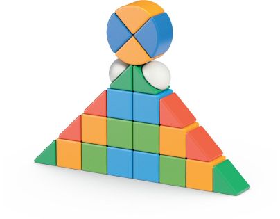 Geomag Magicube Shapes 32 dílků - Poškozený obal