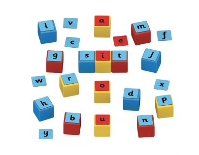 Geomag Magicube Word Building Recycled Clips 79 dílků