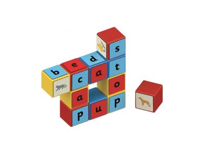 Geomag Magicube Word Building Recycled Clips 79 dílků