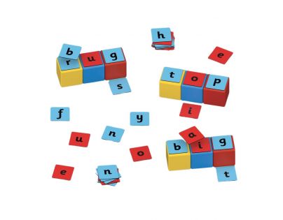 Geomag Magicube Word Building Recycled Clips 79 dílků