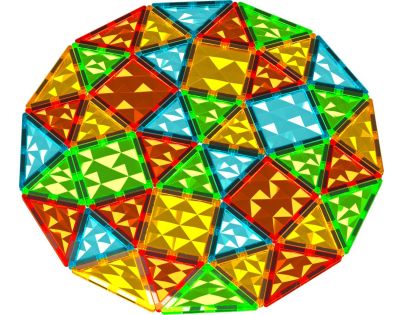 Geomag Magnetic Tiles 100 dílků