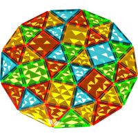 Geomag Magnetic Tiles 100 dílků 4