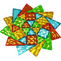Geomag Magnetic Tiles 100 dílků 5