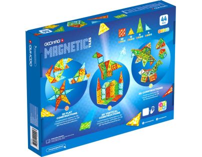 Geomag Magnetic Tiles 44 dílků