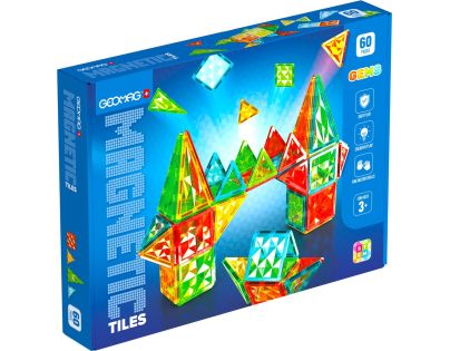 Geomag Magnetic Tiles 60 dílků
