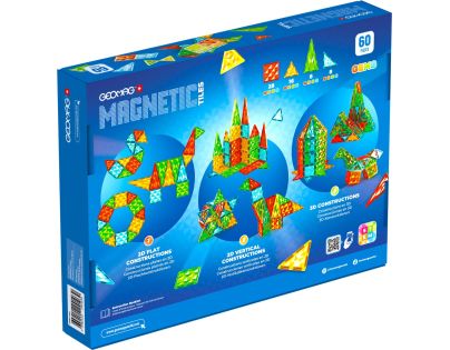 Geomag Magnetic Tiles 60 dílků
