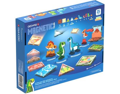 Geomag Magnetic Tiles Dino Geomag Magnetic Tiles Dino