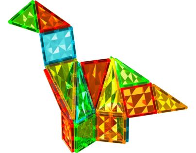 Geomag Magnetic Tiles Raketa 32 dílků