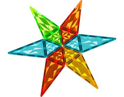 Geomag Magnetic Tiles Raketa 32 dílků