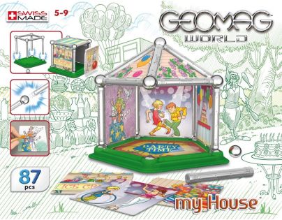 Geomag Mini house 87 dílů