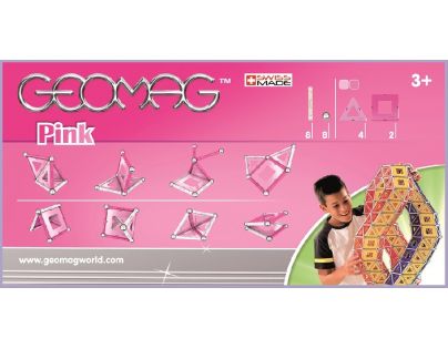 Geomag Panel Pink 22 dílů