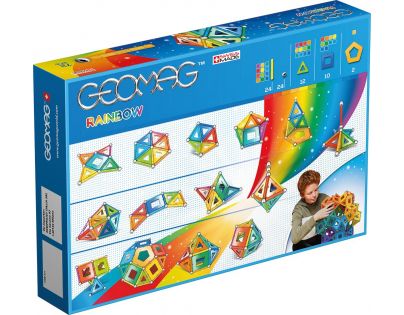 Geomag Rainbow 72 dílků