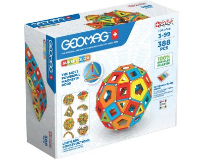 Geomag Supercolor Masterbox 388 dílků