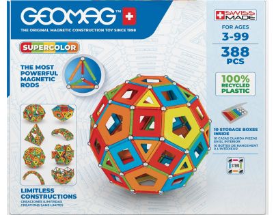 Geomag Supercolor Masterbox 388 dílků