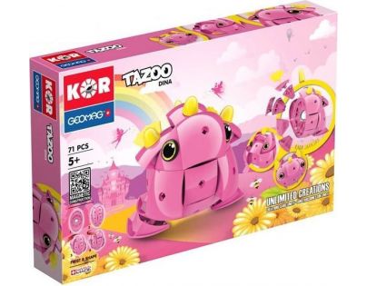 Geomag Tazoo Kor Dina 71 dílků